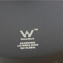 Super-slim Round Matte Black Rainfall Shower Head 200mm
