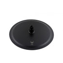 Super-slim Round Matte Black Rainfall Shower Head 300mm