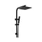 10Inch Shower Head 250Mm Square Handheld Heads Set High Pressure Black