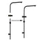 10Inch Shower Head 250Mm Square Handheld Heads Set High Pressure Black