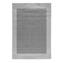Dill Leaves Black Grey Rug