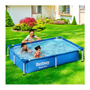 Swimming Pool Above Ground Frame Pools Outdoor Steel Pro 220Cm X 150Cm