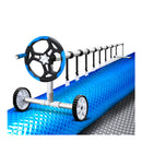 Pool Cover Roller Solar Blanket 400Micron Wheel Swimming Bubble