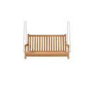 Swing Bench Solid Teak Wood 114 X 60 X 64 Cm