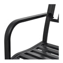 Swing Bench Black Steel