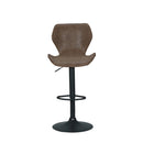 Set Of 2 Bar Stools Kitchen Chairs Metal Barstool Swivel Frawley