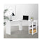 Artiss Office Computer Desk Workstation L Shape Shelf White