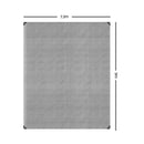 Instahut Tarp Camping Tarps Poly Tarpaulin Heavy Duty Cover 180Gsm Silver