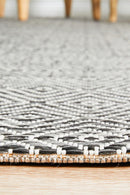 Terrace Diamant Grey Rug