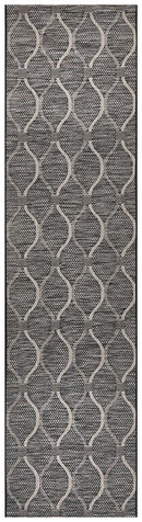 Terrace Golven Black Rug