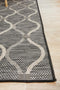 Terrace Golven Black Rug