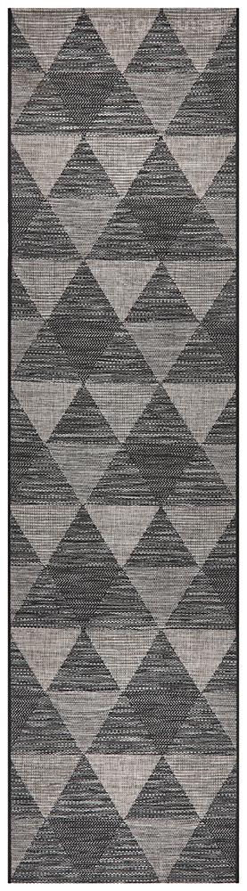 Terrace Driehoek Black Rug