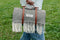 Trafalgar Riley Picnic Rug with Reusable Faux Leather Belt (Grey)