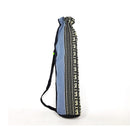 Thai Boho Yoga Mat Blue Elephant Carry Bag