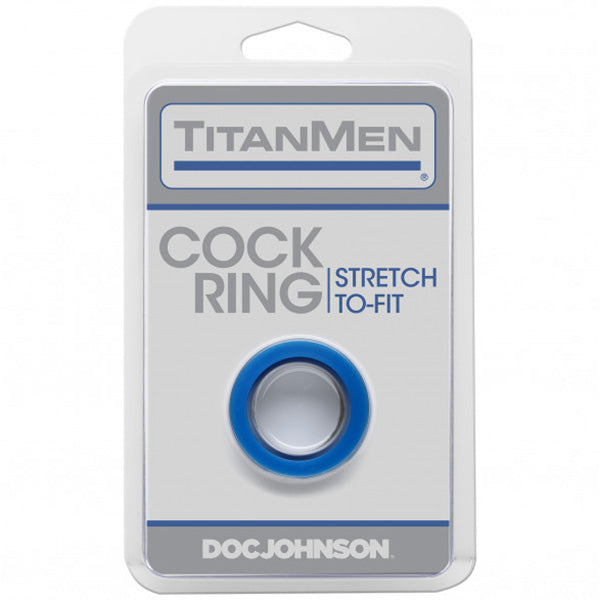 TitanMen Cock Ring Blue