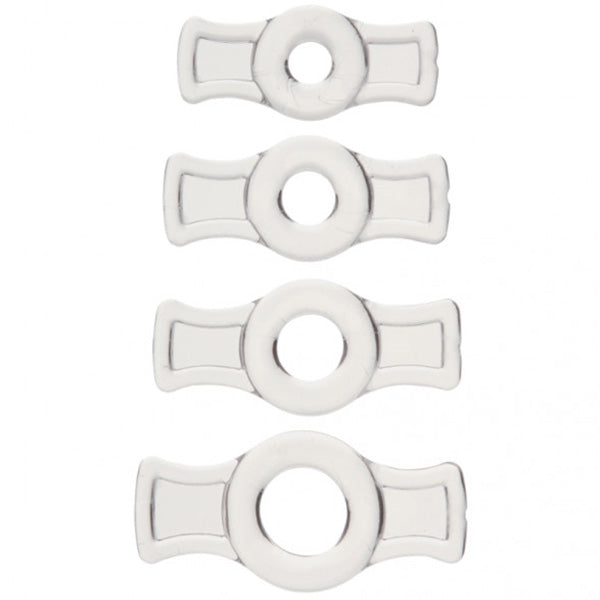 TitanMen Tools Cock Ring Set Clear
