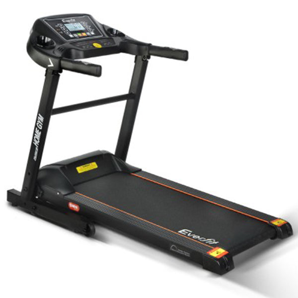 Electric Treadmill 40cm Running Home Gym Fitness Machine Black