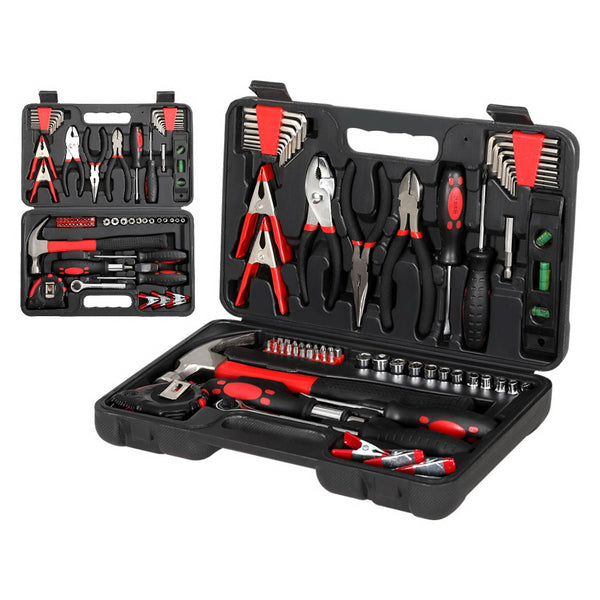 70pcs Hand Tool Kit Set Box Household Automotive Repair Workshop with Case