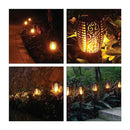 51X Led Solar Garden Torch Outdoor Flame Dancing Flickering Light Auto