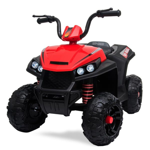 Electric Ride On ATV Quad Bike Battery Powered, Red and Black