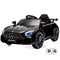 Licensed Mercedes Benz AMG GTR Electric Ride On Toy Car for Kids, with Parental Remote Control, Black
