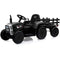 Electric Battery Operated Ride On Tractor Toy, Remote Control, Black