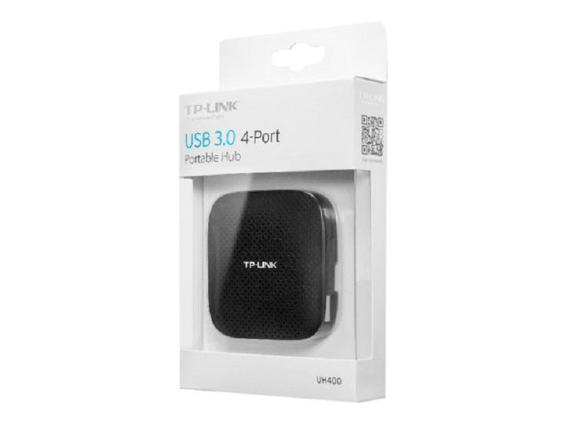 TP-Link UH400 4-Ports USB3.0 - Portable, No Power Adapter Needed