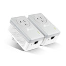 TP Link AV600 Powerline Adapter with AC Pass Through Starter Kit