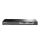 TP Link Tl Sf1024 24 Port Unmanaged 10 100M Rackmount Ethernet Switch
