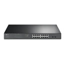 TP Link Tl Sg1218Mpe Jetstream 16 Port Gigabit Easy Smart Switch