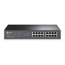 TP Link Tl Sg1016Pe 16 Port Gigabit Desktop Rackmount Switch
