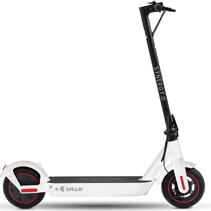 Synergy 7 MkII Electric Scooter 500W 15Ah, Motorised eScooter for Adults, White