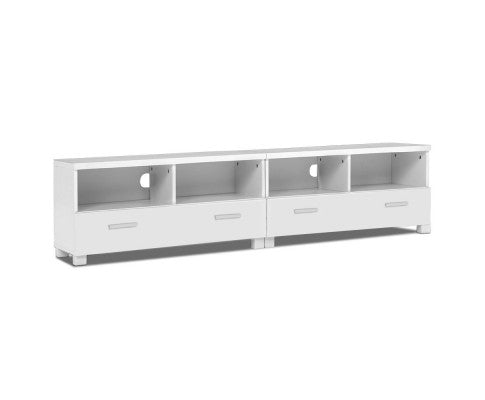 TV Stand Entertainment Unit with Drawers White