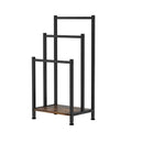 3 Tier Towel Rack Rail Freestanding Holder Bathroom Drying Bar