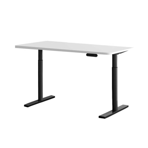 Electric Standing Desk Height Adjustable Sit Stand Table Black White