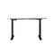 Electric Standing Desk Height Adjustable Sit Stand Table Black White