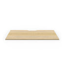 Luxe Eternity Scalloped Table Top Oak 1800Mm W X 750Mm D X 25Mm T