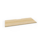 Luxe Eternity Scalloped Table Top Oak 1800Mm W X 750Mm D X 25Mm T