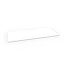 Luxe Eternity Scalloped Table Top White 1800Mm W X 750Mm D X 25Mm T