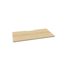 Luxe Eternity Scalloped Table Top Oak 1500Mm W X 750Mm D X 25Mm T