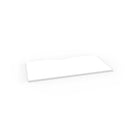 Luxe Eternity Scalloped Table Top White 1500Mm W X 750Mm D X 25Mm T