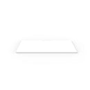 Luxe Eternity Scalloped Table Top White 1500Mm W X 750Mm D X 25Mm T