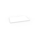 Luxe Eternity Scalloped Table Top White 1200Mm W X 750Mm D X 25Mm T