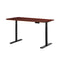 Electric Standing Desk Height Adjustable Sit Stand Table Walnut