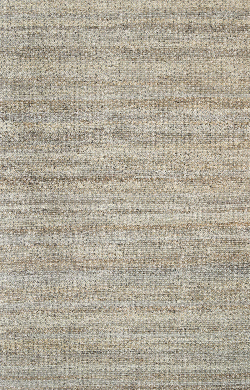 Taj Natural Basket Weave Grey Jute Rug
