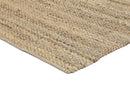 Taj Natural Basket Weave Grey Jute Rug