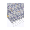 Tawantinsuyu Pucara Blue Contemporary Rug