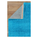 Plush Teal Shag Rug
