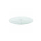 Tempered Glass Table Top White With Marble Design