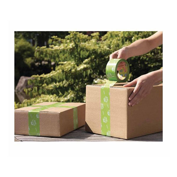1X Eco Green Packing Tape 50Mmx66M Recycled